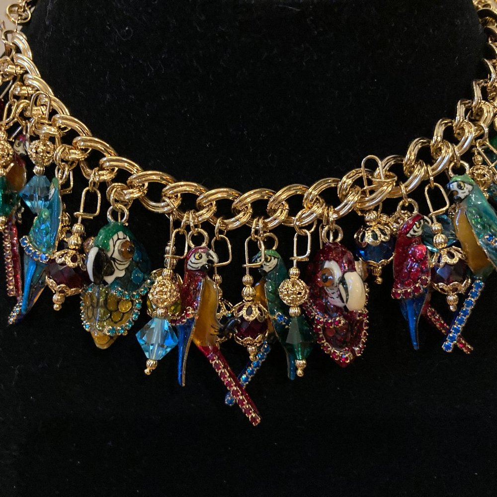 Macaw Lunch Bracelet, made by Lunch at the Ritz